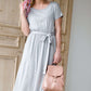 blush mini gold buckle back pack