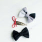 Buffalo Check Fabric Bow Set - FINAL SALE Accessories Clip