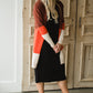 Burgundy + Rust Color Block Cardigan - FINAL SALE Shirt