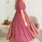 Burgundy Smocked Midi Dress - FINAL SALE Dresses
