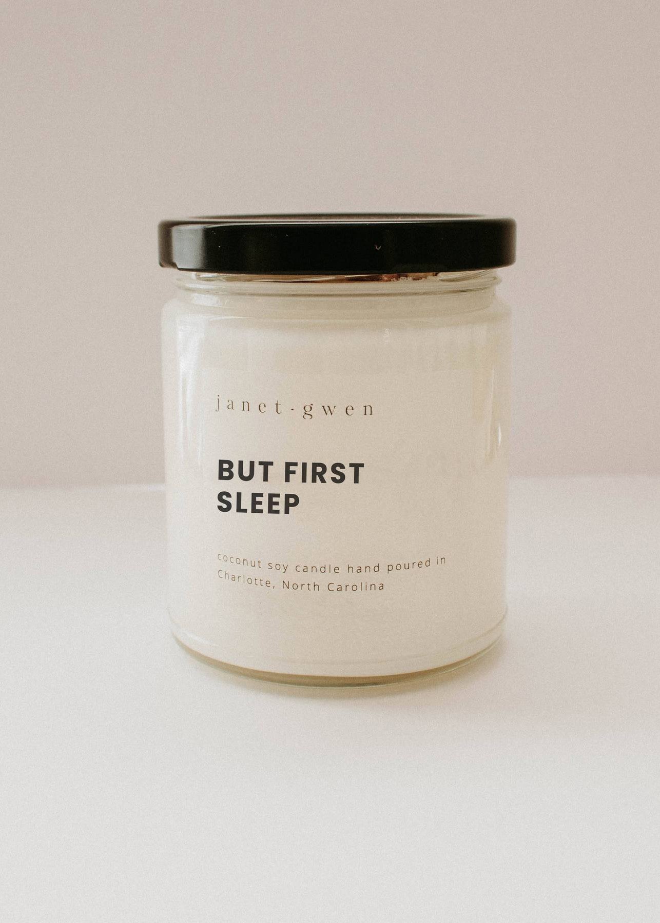 But First Sleep Coconut Soy Candle - FINAL SALE Home & Lifestyle