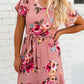 Buttery Soft Floral Midi Dress w/ Flyaway Sleeves - FINAL SALE Dresses