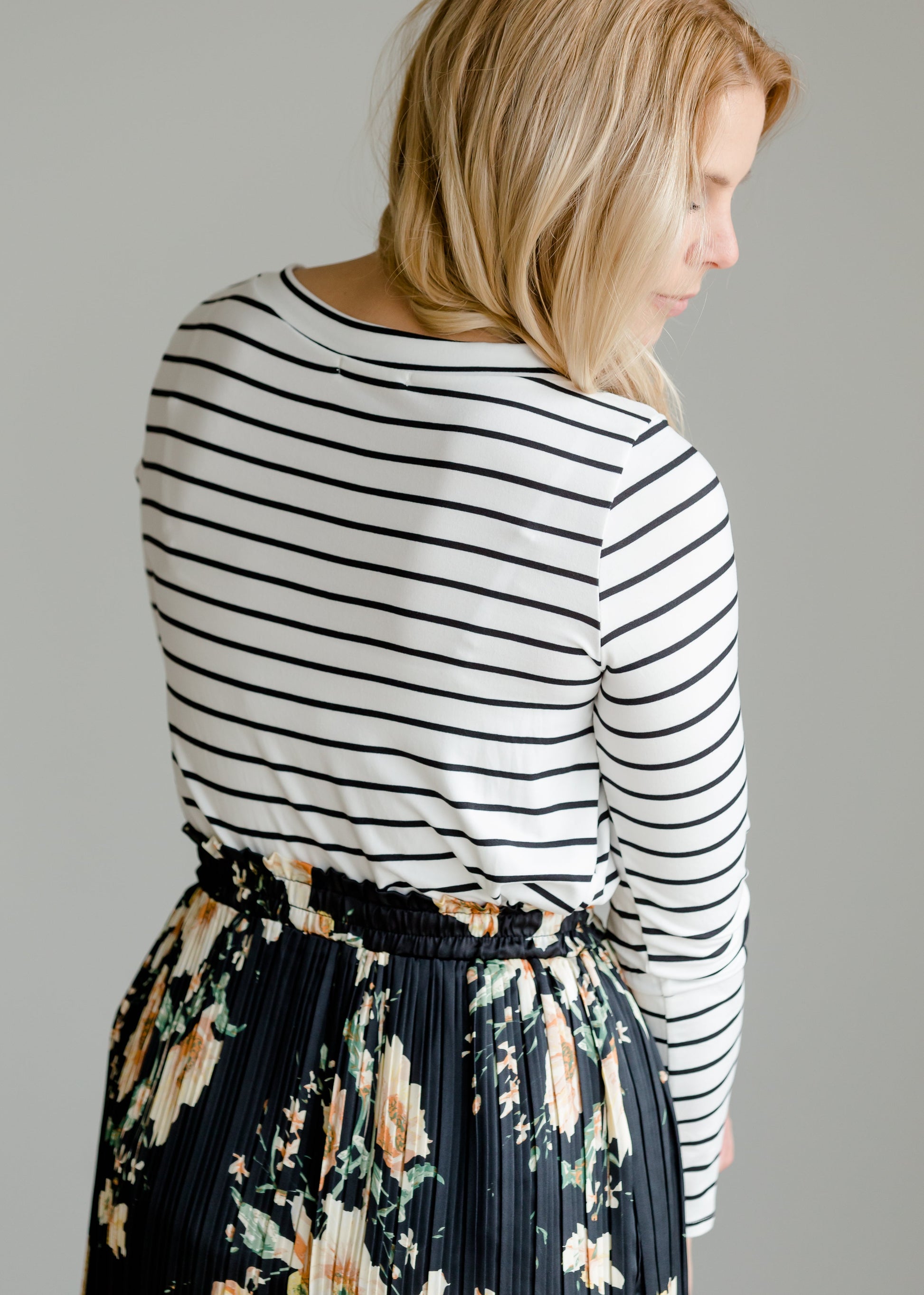 Buttery Soft Striped Top - FINAL SALE Tops