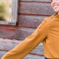 Button Bridge Silky Mustard or Purple Top