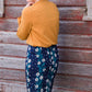 Button Bridge Silky Mustard or Purple Top