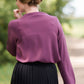 Button Bridge Silky Mustard or Purple Top