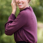Button Bridge Silky Mustard or Purple Top