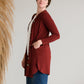 Button Front Shirred Waist Cardigan - FINAL SALE Layering Essentials