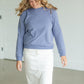 Button Neck Sweatshirt - FINAL SALE Tops