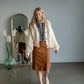 Button Up Balloon Sleeve Cardigan Tops pOLA