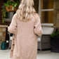 Button Up Long Knit Sweater Cardigan - FINAL SALE Tops