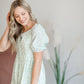 Button Up Tiered Midi Dress Dresses Mikarose