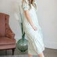Button Up Tiered Midi Dress Dresses Mikarose