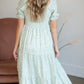 Button Up Tiered Midi Dress Dresses Mikarose