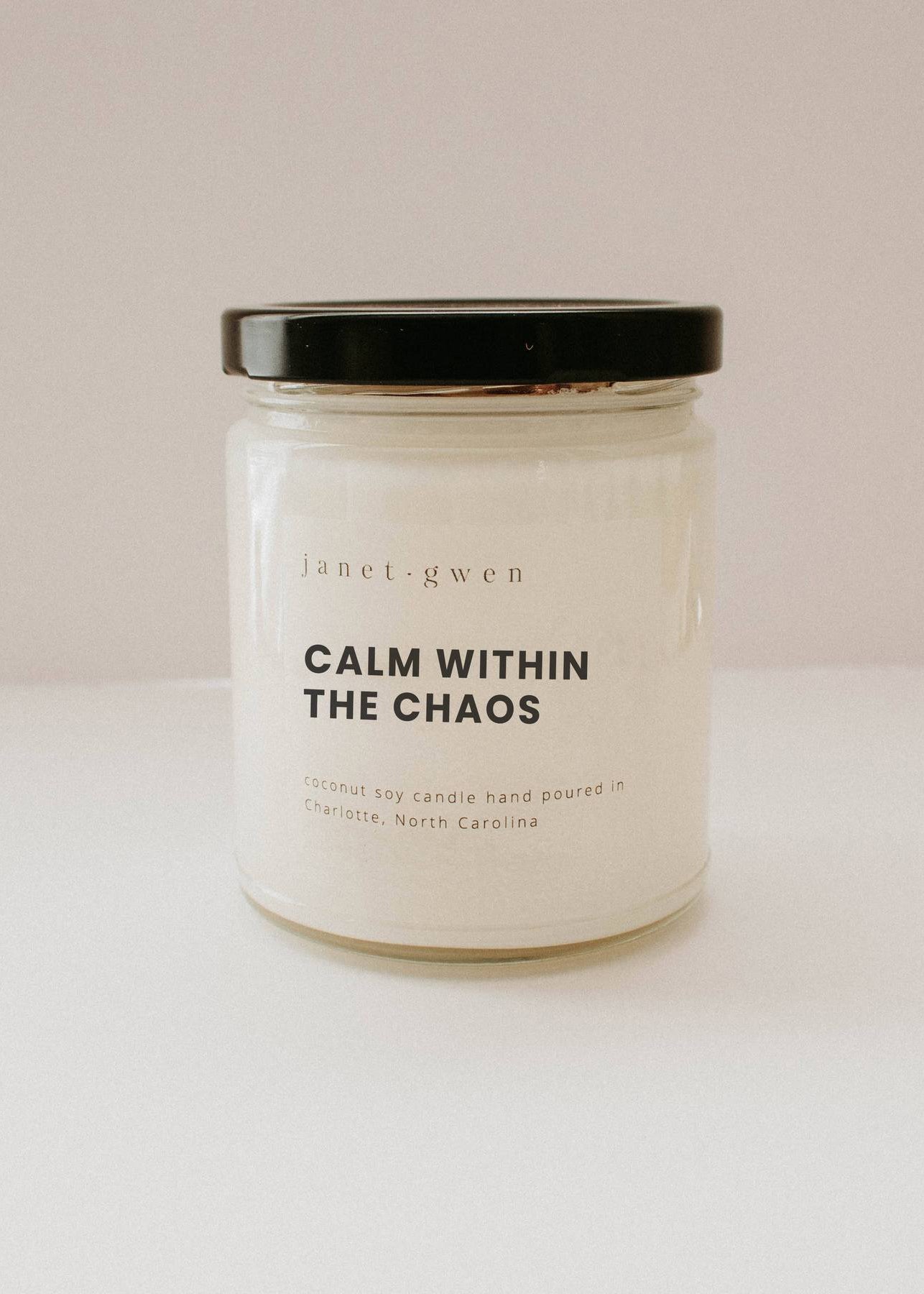 Calm Within The Chaos Coconut Soy Candle Home & Lifestyle