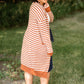 Caramel Striped Long Sleeve Cardigan - FINAL SALE Tops