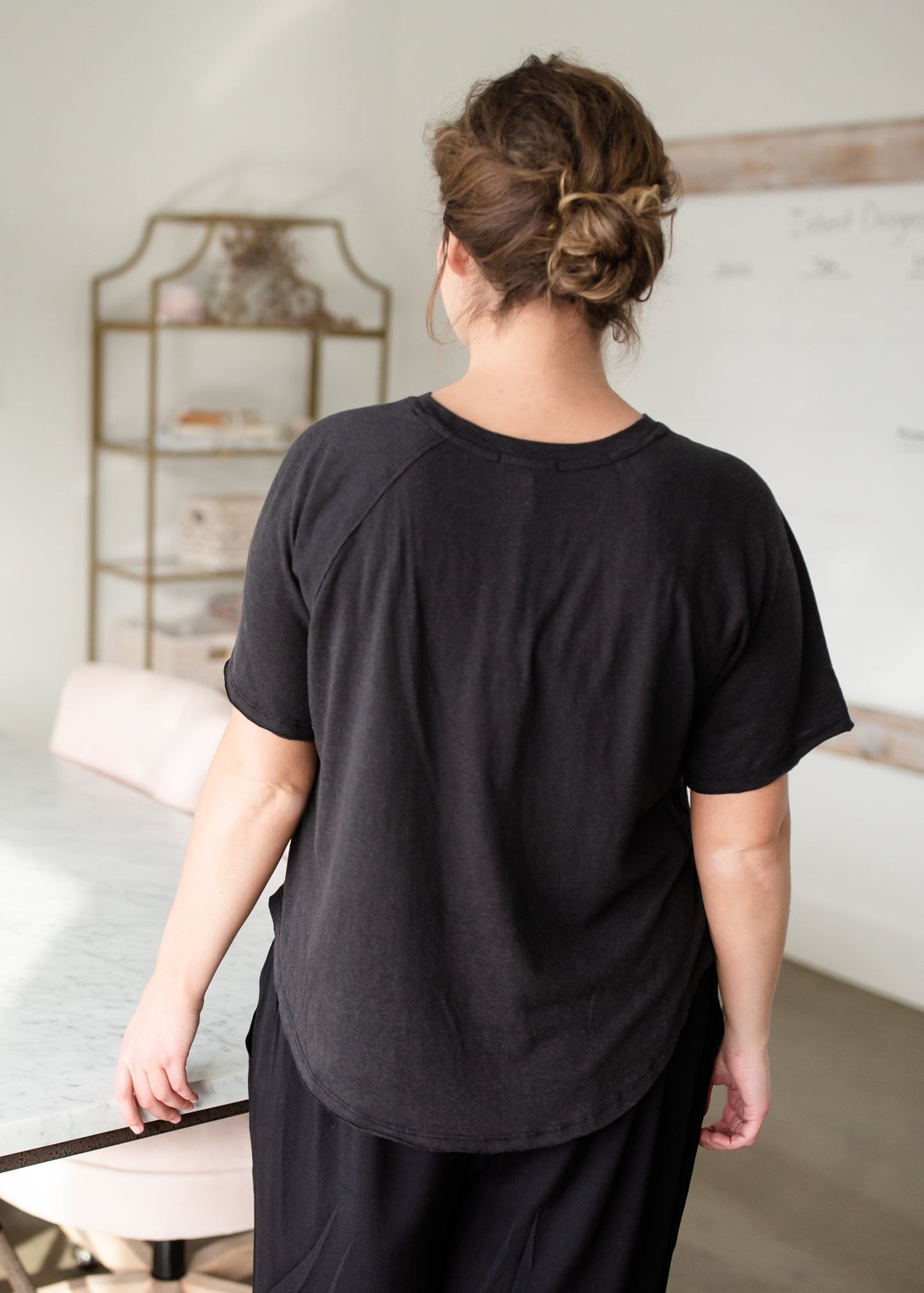 Carly Triblend Pocket Tee Tops Z Supply