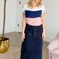 Caroline Paper Bag Tie Denim Jean Skirt - FINAL SALE Skirts