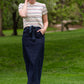 Caroline Paper Bag Tie Denim Jean Skirt - FINAL SALE Skirts