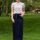 Caroline Paper Bag Tie Denim Jean Skirt - FINAL SALE Skirts