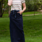 Caroline Paper Bag Tie Denim Jean Skirt - FINAL SALE Skirts