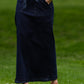 Caroline Paper Bag Tie Denim Jean Skirt - FINAL SALE Skirts