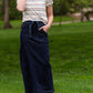 Caroline Paper Bag Tie Denim Jean Skirt - FINAL SALE Skirts