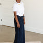 Caroline Paper Bag Tie Denim Jean Skirt - FINAL SALE Skirts