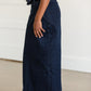 Caroline Paper Bag Tie Denim Jean Skirt - FINAL SALE Skirts