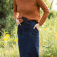 Caroline Paper Bag Tie Denim Jean Skirt - FINAL SALE Skirts