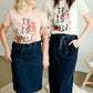 Caroline Paper Bag Tie Denim Jean Skirt - FINAL SALE Skirts