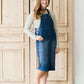 Casual Denim Overall Dress Dresses