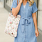 Chambray Tie Waist Midi Dress - FINAL SALE Dresses