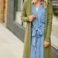 Chambray Tie Waist Midi Dress - FINAL SALE Dresses
