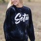 Charcoal Distressed Sota Sweatshirt Tops Northern Print Co.