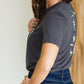Charcoal Faith Graphic Tee - FINAL SALE Tops