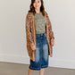 Cheetah Print Open Front Cardigan - FINAL SALE Layering Essentials