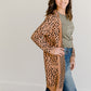 Cheetah Print Open Front Cardigan - FINAL SALE Layering Essentials
