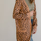 Cheetah Print Open Front Cardigan - FINAL SALE Layering Essentials
