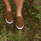 Cheetah Print Tennis Shoes - FINAL SALE Shoes