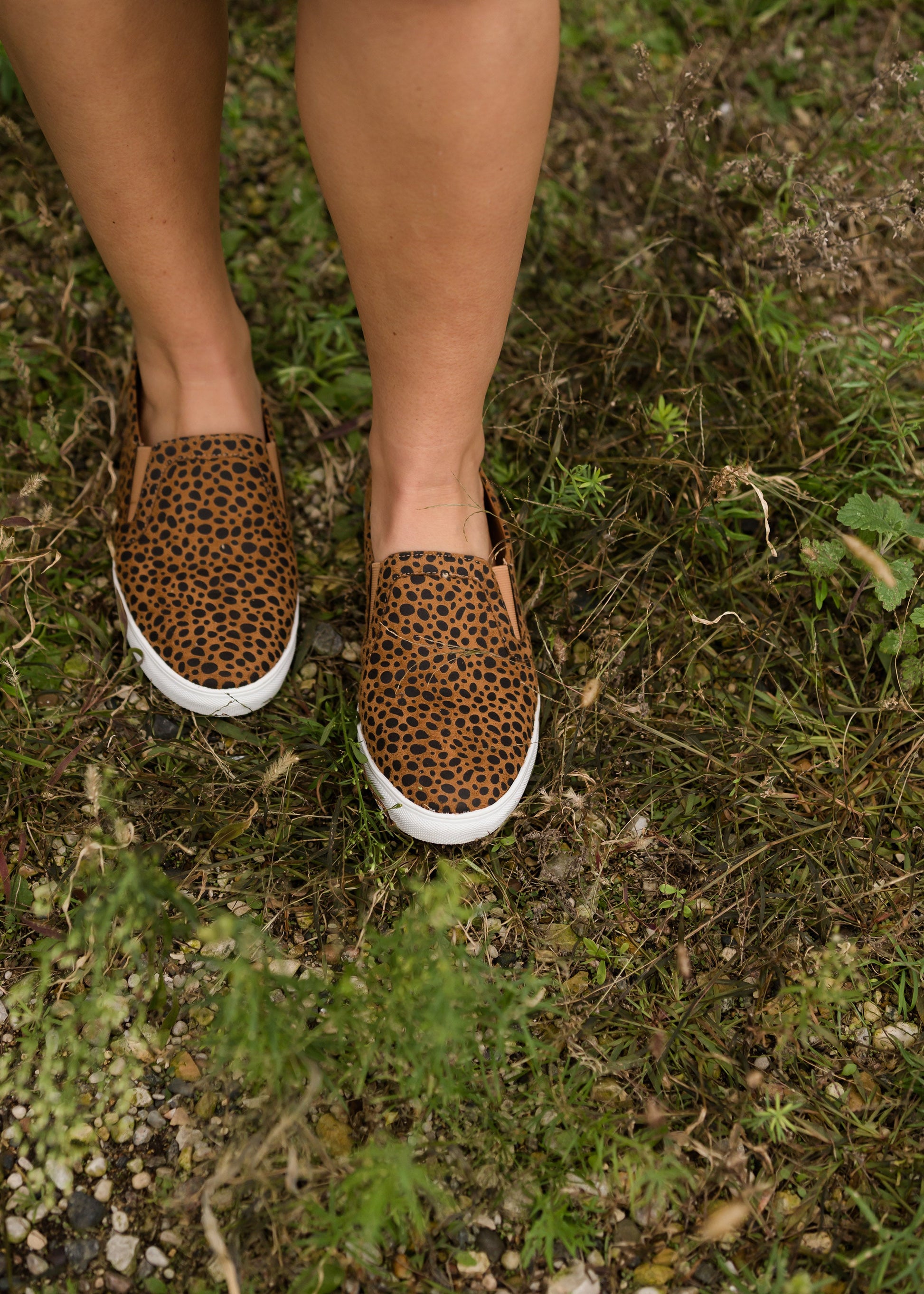 Cheetah Print Tennis Shoes - FINAL SALE Shoes