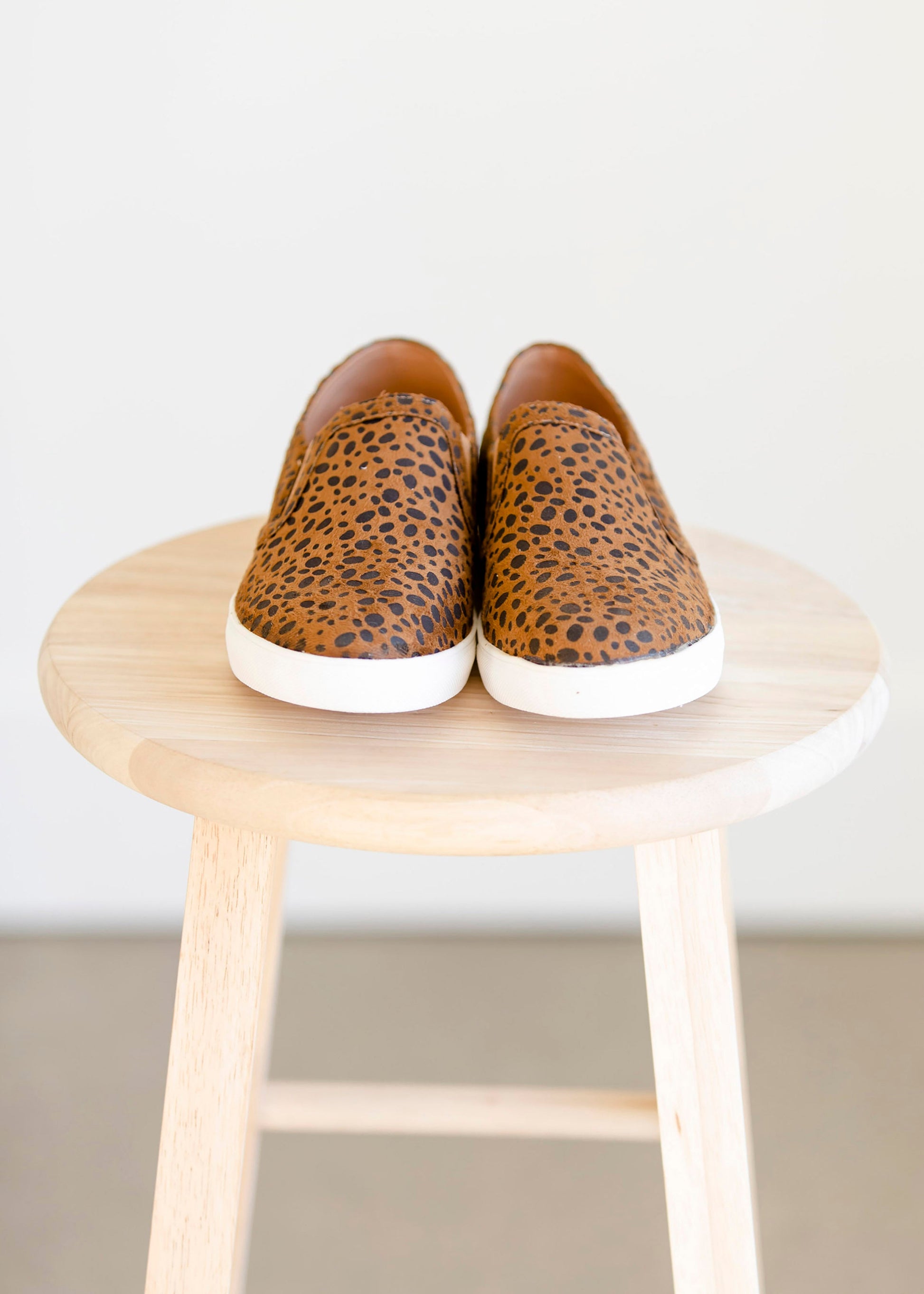 Cheetah Print Tennis Shoes - FINAL SALE Shoes