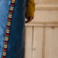 Chevron Detail Raw Hem Midi Skirt - FINAL SALE Skirts
