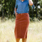 Christy Corduroy Midi Skirt - FINAL SALE Skirts