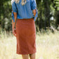 Christy Corduroy Midi Skirt - FINAL SALE Skirts