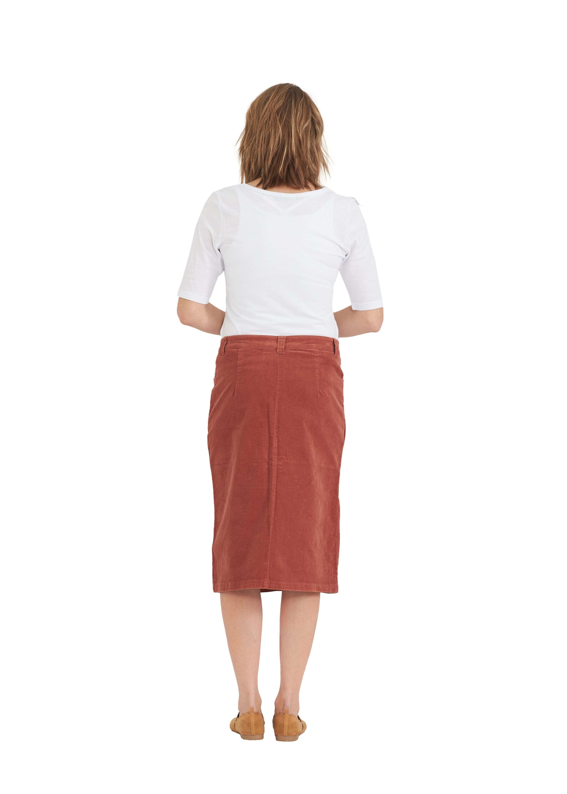 Christy Corduroy Midi Skirt - FINAL SALE Skirts