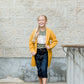 Girls modest Chunky Cable Knit Cardigan