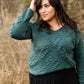 Chunky Knit V-Neck Sweater-FINAL SALE Tops