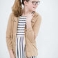 Cinch Waist Hooded Cargo Jacket Girls