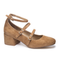 CL by Chinese Laundry Suede Three Strap Heel Shoes Chinese Laundry